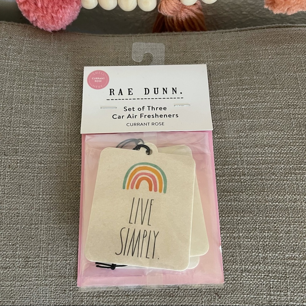 Rae Dunn “Live Simply” Air Fresheners